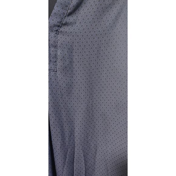 H&M Hi Lo Hem Shift Dress in Navy and Black Size 6 - Picture 4 of 10